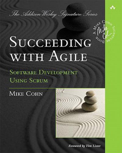 Book cover -- Succeeding with Agile